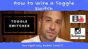 A toggle switch is an electrical component that controls the flow of electricity through a circuit using a mechanical lever that is manually switched. How To Wire A Toggle Switch On Off 2 Prong Easiest Best Explanation 2020 Youtube