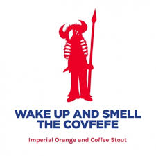 Covfefe coffee mug 15 ounces large covfefe mug ceramic mug. Wake Up And Smell The Covfefe Pomona Island Brew Co Untappd