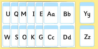 Open any of the printable files above by clicking the image or the link below the image. Free Alphabet Flash Cards Teacher Made