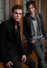 Damon Ian Somerhalder And Stefan Paul Westley Hot Vampire Diaries Paul Wesley Vampire