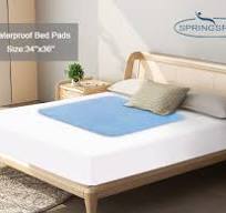 Bed Pads Washable Waterproof 34" x 36", 2 Pack Reusable Chuck Pads  Incontinence Underpads Sheet Protector, Pee Pads for Adults, Elderly, Kids,  Toddler ...