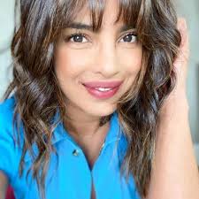 She hits the mark every time. Priyanka Chopra Wows The Internet As She Flaunts New Hair Look In A Pretty Photo Fans Say Love The Bangs Pinkvilla