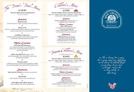 Blue Lagoon Restaurant Menu Blue Lagoon Restaurant Menu Restaurant Disneyland