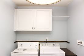 You do not need to secure to the floor unless if you need to attach a cabinet to a side wall or adjacent cabinet, just attached some spacers to the wall made of 2x4s and plywood to get the. Installing Wall Cabinets