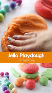 How To Make Jello Playdough Video Video Toddler Learning Activities Toddler Activities Playdough