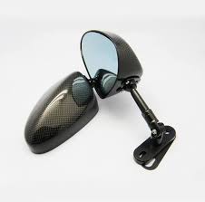 バイク カーボン ミラー
