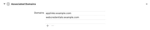 Supporting Associated Domains Apple Developer Documentation