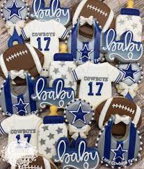 243 Likes 10 Comments Anna Parnell Cookieoccasions On Instagram Dallas Cowboys Baby Shower Dallas Cowboys Baby Dallas Cowboys Baby Shower Baby Cowboy
