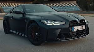 2021 bmw m4 competition specifications: New Bmw M4 Competition 2021 Full Black Spec Exhaust Sound Special Kith Edition Youtube