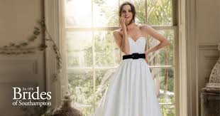 White/ivory bridal gown vintage short tea length lace wedding dress beach cheap. Wedding Dresses In Hampshire Brides Of Southampton