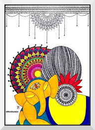 Bal Ganapathy Art Diary Art Village Drawing Challenge