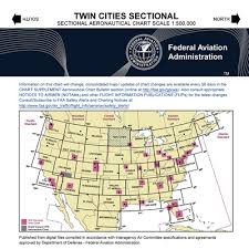 Vfr Twin Cities Sectional Chart