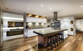 Open plan layouts are often applied on common areas, such as the living room, dining room & kitchen for residential properties. 44 Grand Rectangular Kitchen Designs Pictures Home Stratosphere