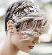 This updo is mostly suitable for short hair. Wedding Hairstyles For Short Hair Looks To Get You Through Your Big Day