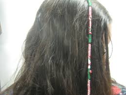 Grab a friend and learn how to create decorative hair wraps at home. Holiday Hair Wrap How To Make A Hair Accessory Braiding And Jewelry Making On Cut Out Keep