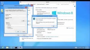 How To Join Client To A Active Directory Domain In Windows Server 2012 Youtube