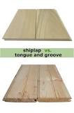 What is better tongue and groove or shiplap?