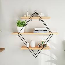 Check spelling or type a new query. Nordic Metal Wall Shelf Three Tier Storage Shelf Rhombus Wood Iron Craft Wall Book Hanging Rack Bedroom Living Room Decor Storage Holders Racks Aliexpress