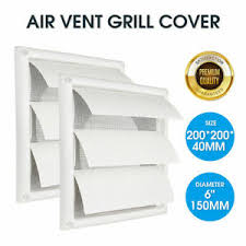 Check spelling or type a new query. 6 Exhaust Fan 200mm Gravity External Shutter Wall Air Vent Grille Grill Duct Ebay