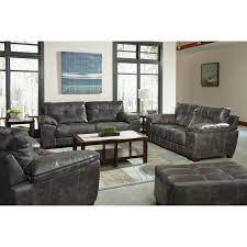 Reclining sofas kick back and relax with a reclining sofa! Elmer Faux Leather Sofa And Loveseat Living Room Set Overstock 29587354