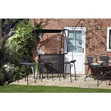 Miami Bar Set 4 Piece Garden Bbq Outdoor Decor Garden Furniture