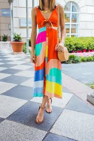 Mara Hoffman Dress The Fox She Colorful Fashion Chic Summer Outfits Colourful Outfits