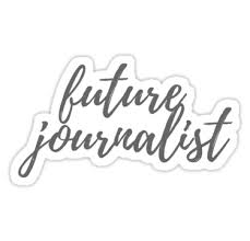 Future Journalist Sticker By Emma Thatcher In 2020 Journalist School Stickers Stickers