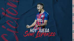 Referencias  editar  ↑ levisnky, sergio (18 de mayo de 2019). San Lorenzo Primero On Twitter Hoy Juega Sanlorenzo Arielamadoslp