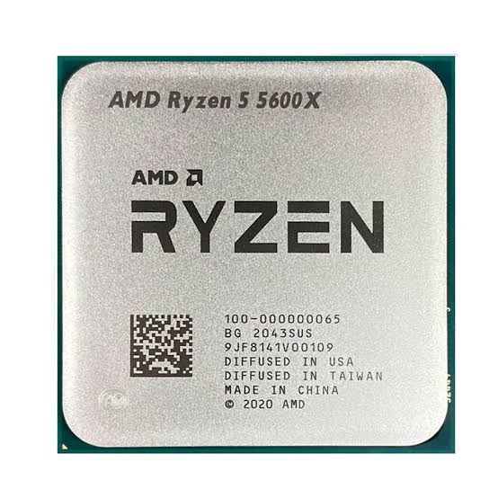 AMD Ryzen 5 5600X Desktop Processor (6 Cores, 12 Threads, Up to 4.6GHz)