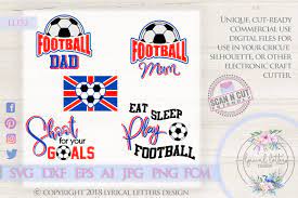 Download Uk British Football Bundle Of 5 Svg Dxf Cut Files Ll152 176528 Cut Files Design Bundles