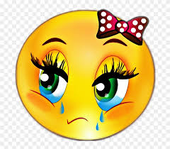 Free for commercial use ✓ no attribution required . Depression Mood Sad Emjoi Girl Female Sad Face Emoji Clipart 4903078 Pikpng