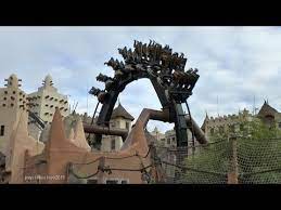 Phantasialand Deep In Africa Black Mamba Onride Offride Hd Mit Original Soundtrack Youtube Black Mamba Mamba Lion Sculpture