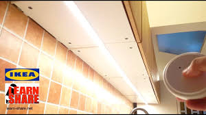 How To Install Kitchen Under Cabinet Lighting Ikea Kitchen Lightning Omlopp Learn Share Net
