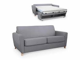Banquette convertible 2 places conforama. Canape Convertible Scandinave 3 Places En Tissu Gris Ouverture Express Tobias Bl013 Flash17 Vente De Canape Droit Conforama
