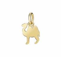 DoDo Camel pendant, yellow gold