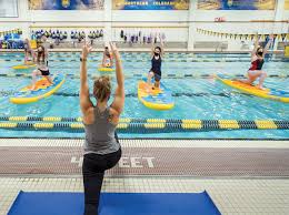 Maybe you would like to learn more about one of these? The View From Here Taking Yoga To The Pool