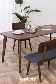 Vincent Dining Table Dining Table Solid Walnut Table Marble Top Dining Table