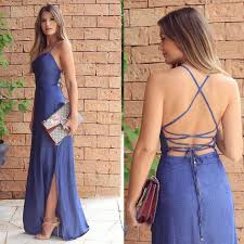 Resultado de imagem para vestido longo