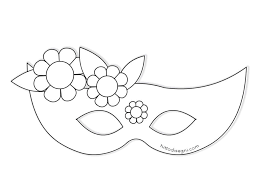 Mascherina Di Carnevale Con Fiori Da Colorare Tuttodisegni Com Carnevale Libri Da Colorare Carnevale Scuola