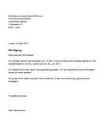 Die namen und anschriften der vertragspartner müssen im kündigungsschreiben enthalten sein. Kundigung Arbeitsvertrag Vorlage Kundigung Arbeitsvertrag Kundigung Kundigung Schreiben