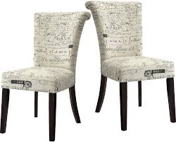 French Script 2 Piece Accent Dining Chair Package The Brick Dining Chairs Script Furniture Furniture