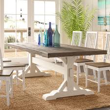 Custommade dining tables are handcrafted by american artisans with quality made to last. Rosecliff Heights Bulah Solid Wood Dining Table Reviews Wayfair
