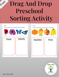 Drag And Drop Preschool Sorting Activity Google Slides In 2020 Sorting Activities Activities Sorting