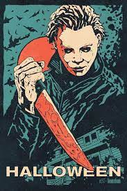 halloween 1978 horror movie icons retro horror horror movie art