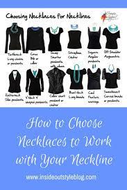 What necklace to wear with what neckline. How To Choose Necklaces To Work With Your Neckline