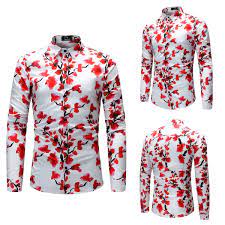 A wide variety of floral pattern shirts options are available to you, such as feature, fabric type, and technics. Homme Shirts Us Size Xs 2xl Chinese Style Floral Print Men Shirt Long Sleeve Elegant Plum Blossom Pattern Mens Clothing Fashion Dress Shirt Men Wish