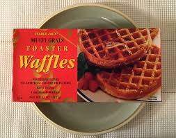 Several varieties are available, including homestyle, miniature, cherry, blueberry, strawberry, vanilla bliss, brown sugar cinnamon, apple cinnamon, buttermilk, chocolate chip, and thick and fluffy. Trader Joe S Multi Grain Toaster Waffles Review Freezer Meal Frenzy