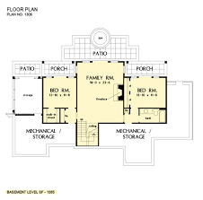Strong, clean lines adorned with beautiful gables, rustic shutters, tapered columns, and ornate millwork are some of the unique design details that identify craftsman home plans. Walkout Basement Craftsman Home Plans Donald Gardner