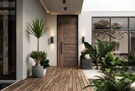 Private Villa In 2020 Entrance Door Design Entrance Design Modern Entrance