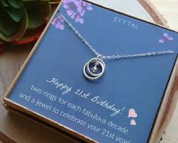 All 21 year olds need and appreciate cash. Efytal 21st Birthday Gifts For Her Sterling Silver 21 Year Old Necklace Gift For Women Best Friend Or Daughter Pricepulse